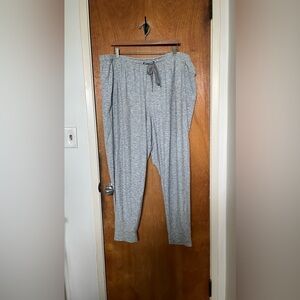 Old Navy Breathe On mid-rise lighter weight joggers light gray heather 2X